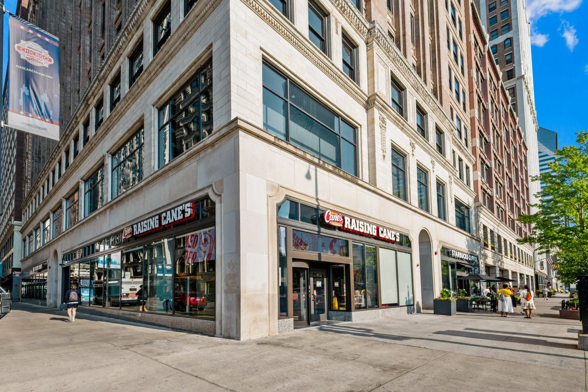 Michigan and Madison corner in the Loop - restaurant space